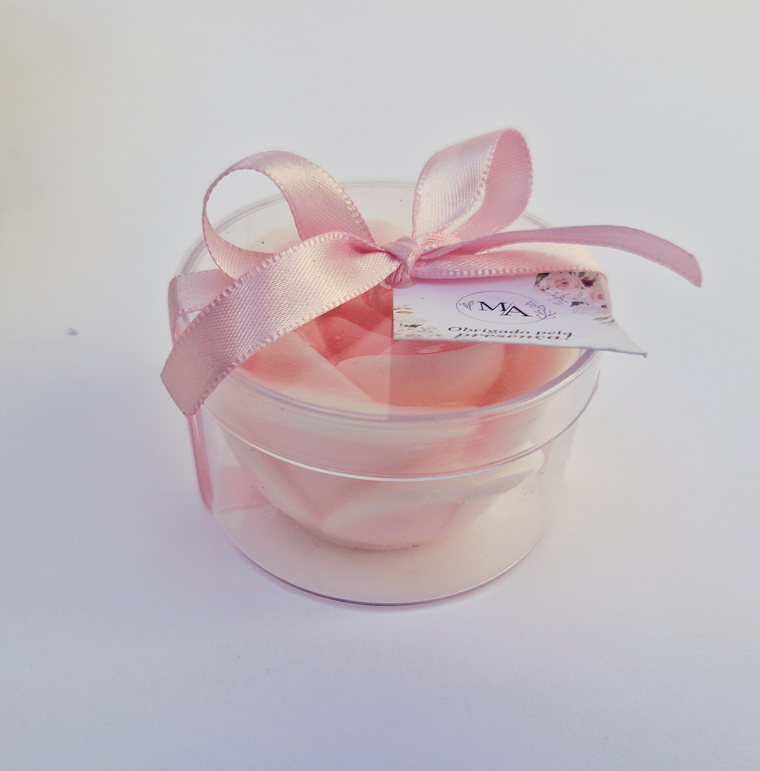 vela aromatica lembrancinha rosa (4)