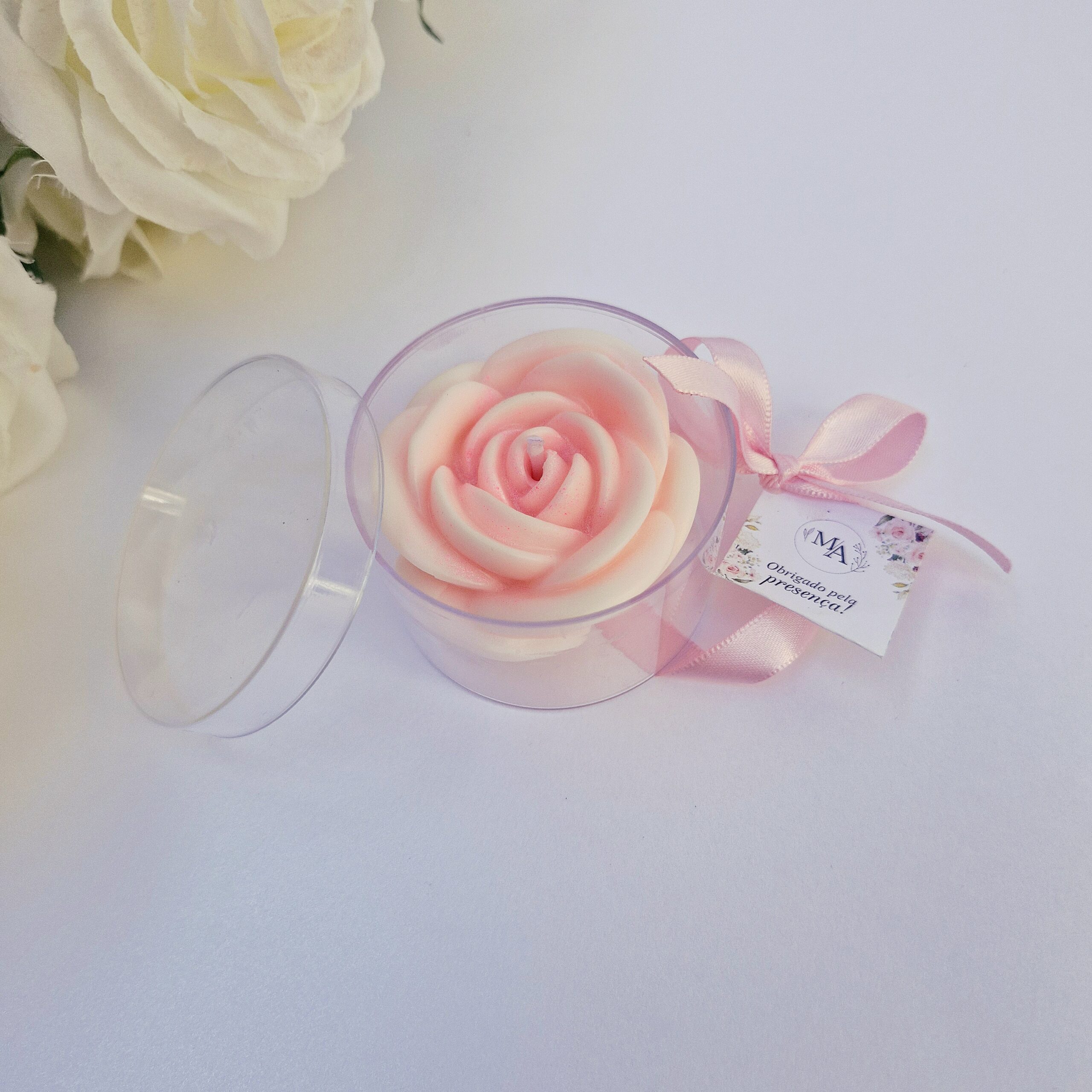 vela aromatica lembrancinha rosa (4)