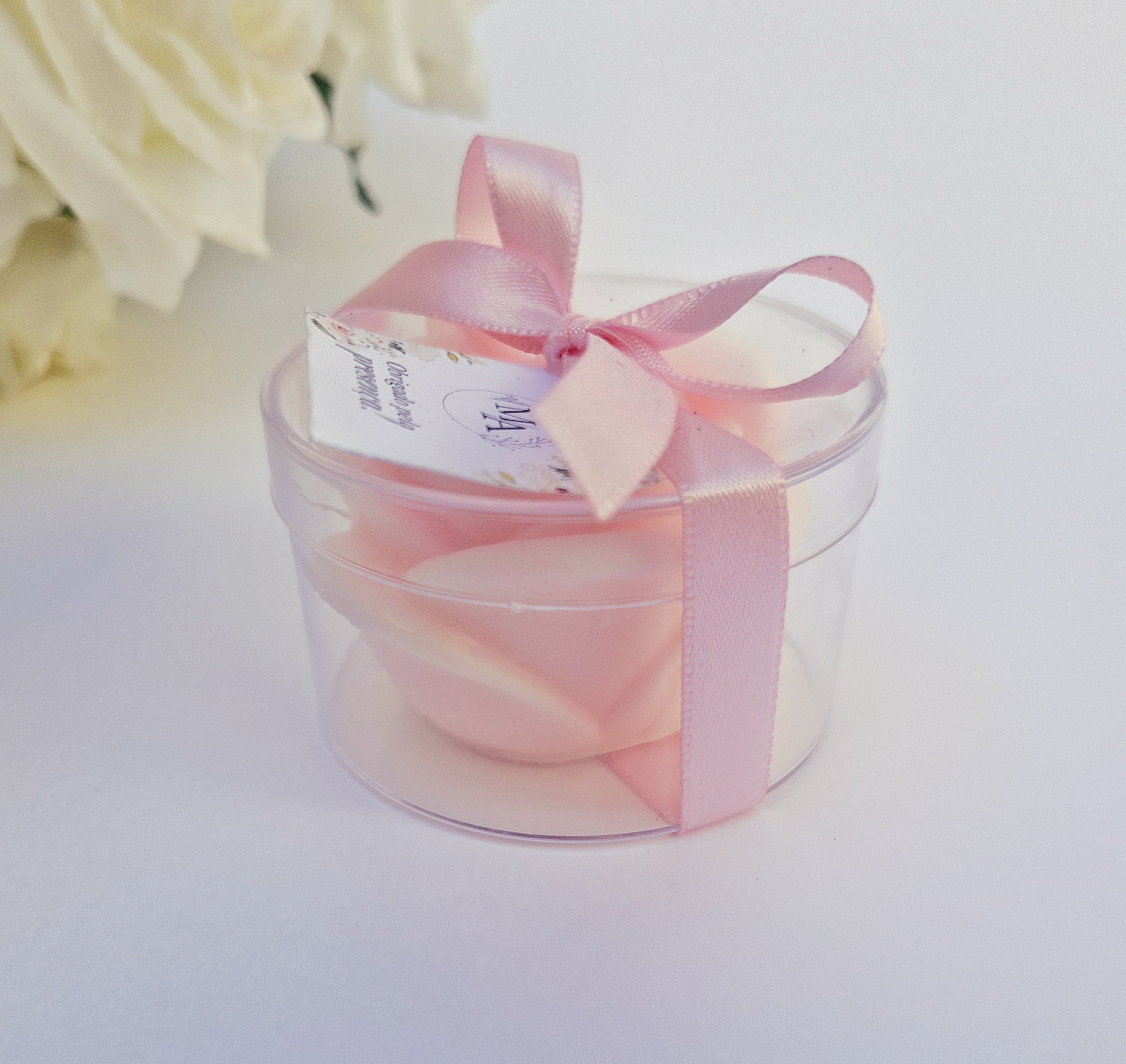 vela aromatica lembrancinha rosa (4)